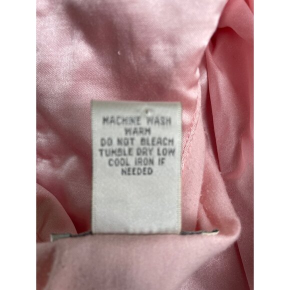 Amanda Stewart Intimates Pink Nightgown Size L Women Polyester & Cotton Vintage - Picture 6 of 8